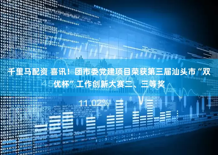 千里马配资 喜讯！团市委党建项目荣获第三届汕头市“双优杯”工作创新大赛二、三等奖